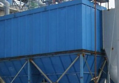 鍋爐布袋除塵器應按圖紙位置安裝煙管現場制作